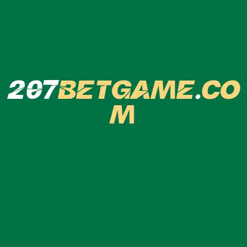 Logo da 207BETGAME